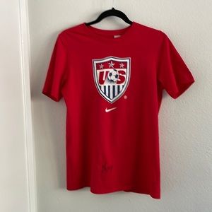 Nike USMNT T-shirt signed by MLS player Gyasi Zardes